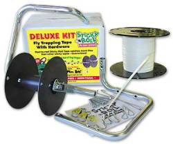 Mr Sticky Fly Tape 600 Ft Deluxe Kit with Hardware - Case of 6